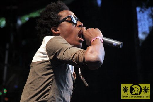 Romain Virgo (Jam) 19. Reggae Jam Festival Bersenbrueck 04. August 2013 (4).JPG
